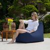 Jaxx Juniper Outdoor Bean Bag Patio Chair, Navy