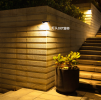 PSDS018. Outdoor courtyard wall, human body induction LED solar wall lamp