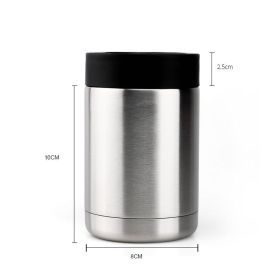 Cola Cold Tank 304 Stainless Steel (Option: Natural Color-12oz)