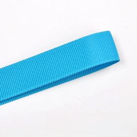 9mm Gift Baking Packaging Ribbed Band Ribbon Hand Gift Decoration Blue 3 Points Thread Belt (Option: Methyl Blue-9mm-1roll)