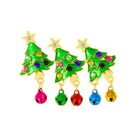 Napkin Ring Christmas Tree Garland Crutches Snowman Santa Claus Snowflake Bell Boots Letters (Option: 8 Christmas Tree)