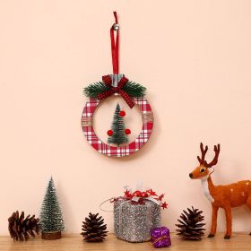 Christmas Decorations Cedar Tree Christmas Tree Scene Setting Supplies (Option: Round Tree Style)