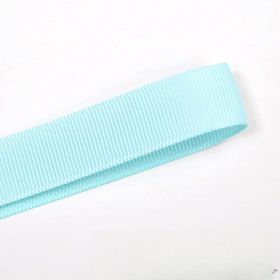 9mm Gift Baking Packaging Ribbed Band Ribbon Hand Gift Decoration Blue 3 Points Thread Belt (Option: Ice Green-9mm-1roll)