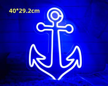 Led Neon Light Indoor And Outdoor Wall Decoration Luminous Advertising Spaceman Planet Pattern (Option: Style A-Adjustable Brightness-USB)