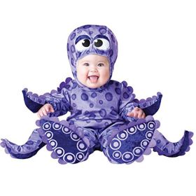 INS Hot Halloween Animal Dress Up Cosplay Infant Peacock Giraffe Owl Dinosaur Dress Up Clothing (Option: Violet-90cm)